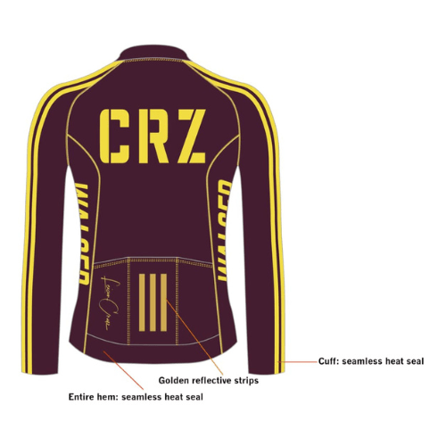 CRZ "MAROON" Jersey - Bespoke Custom