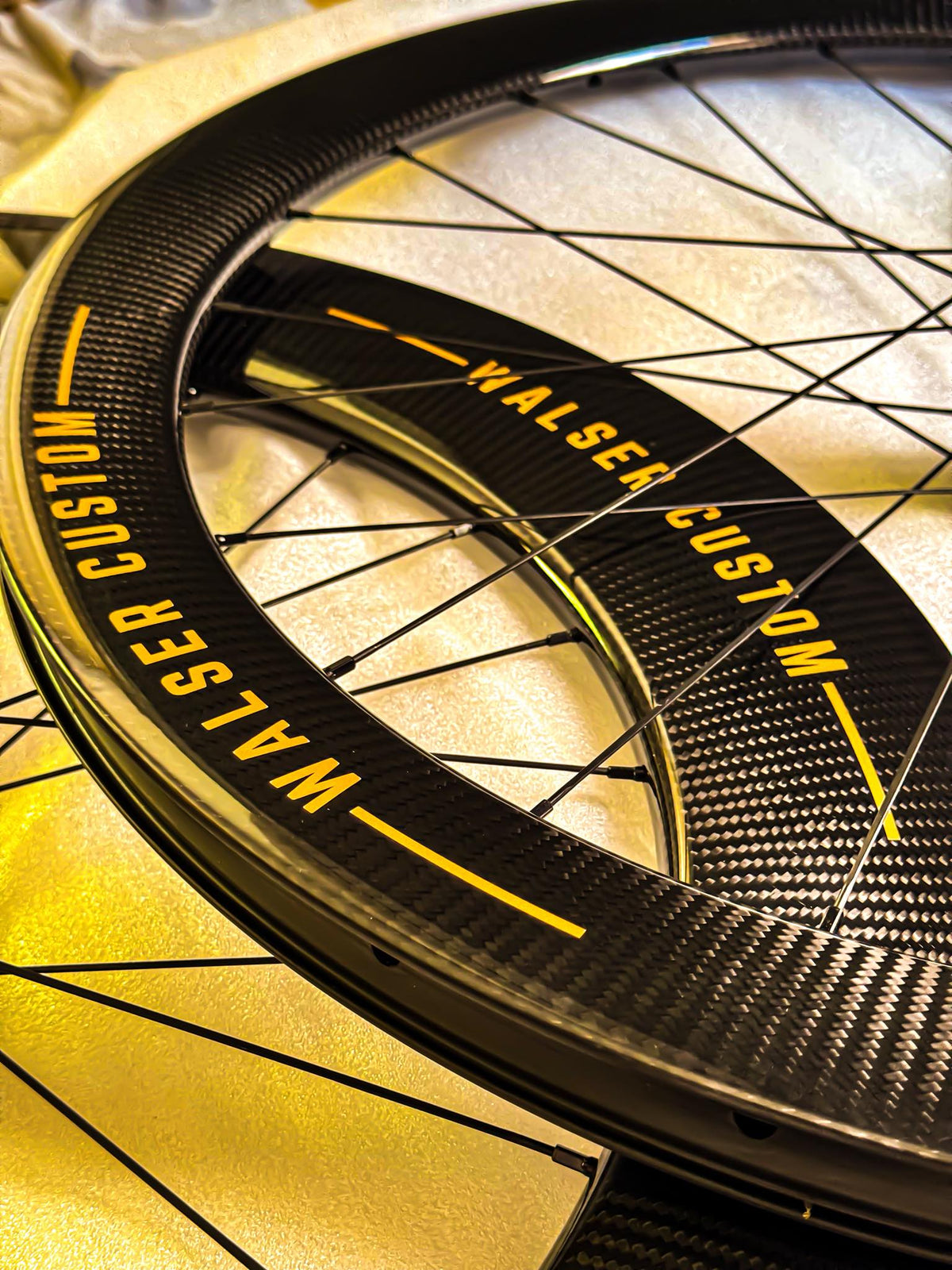 WALSER 5 Spoke Carbon Wheelset – Bespoke Custom